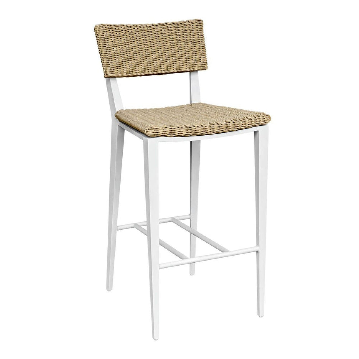 Modern European furniture - Wicker Outdoor Bar Stool - www.oroa.com