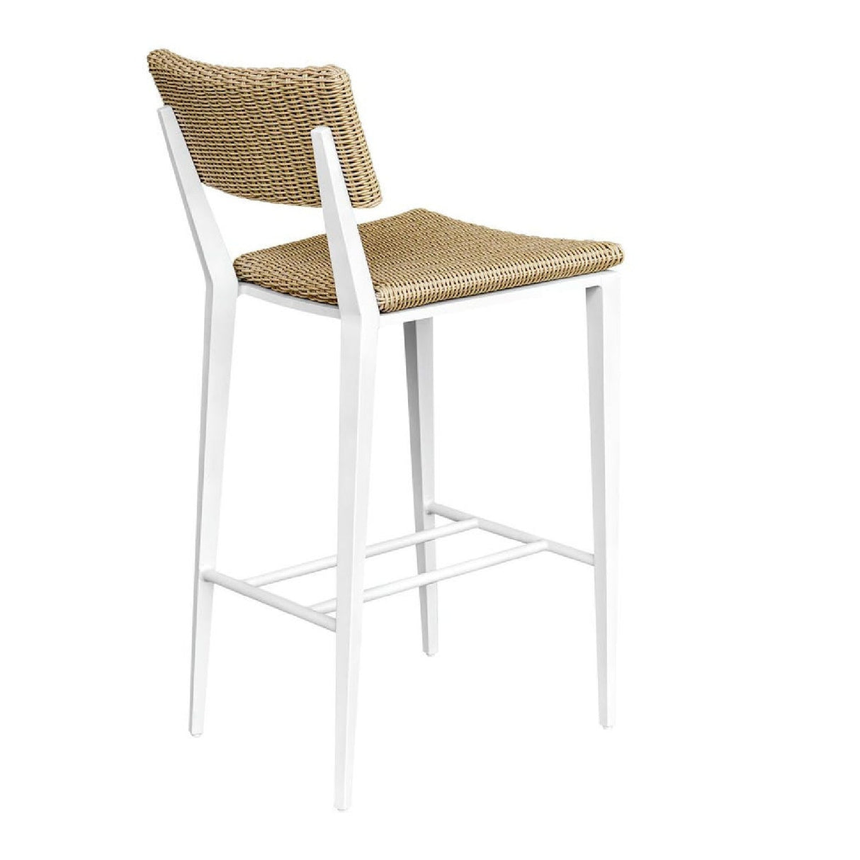 Modern European furniture - Wicker Outdoor Bar Stool - www.oroa.com