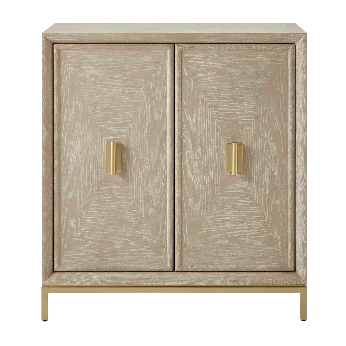 Cerused Oak 2-Door Cabinet by Uttermost Alessia