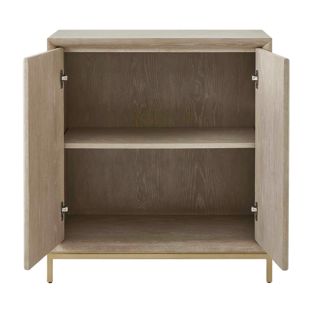 Cerused Oak 2-Door Cabinet by Uttermost Alessia, alternate view 4