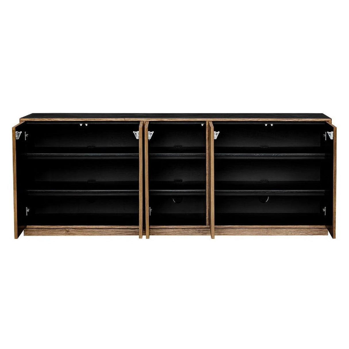Teak Wood 5-Door Cabinet by Uttermost Kelvin, alternate view 4