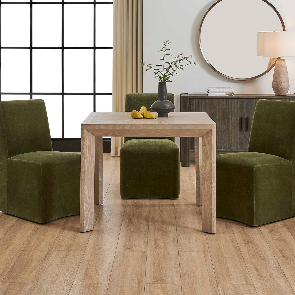 Modern European furniture - White Oak Dining Game Table - www.oroa.com