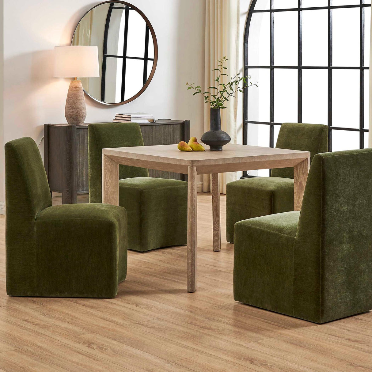 Modern European furniture - White Oak Dining Game Table - www.oroa.com