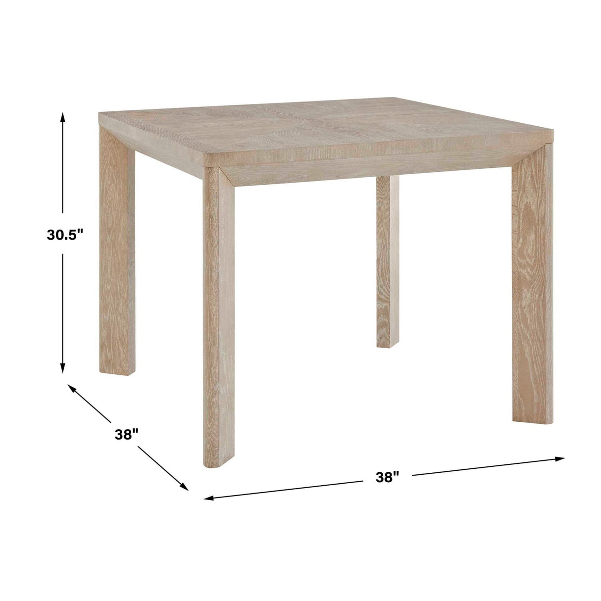 Modern European furniture - White Oak Dining Game Table - www.oroa.com