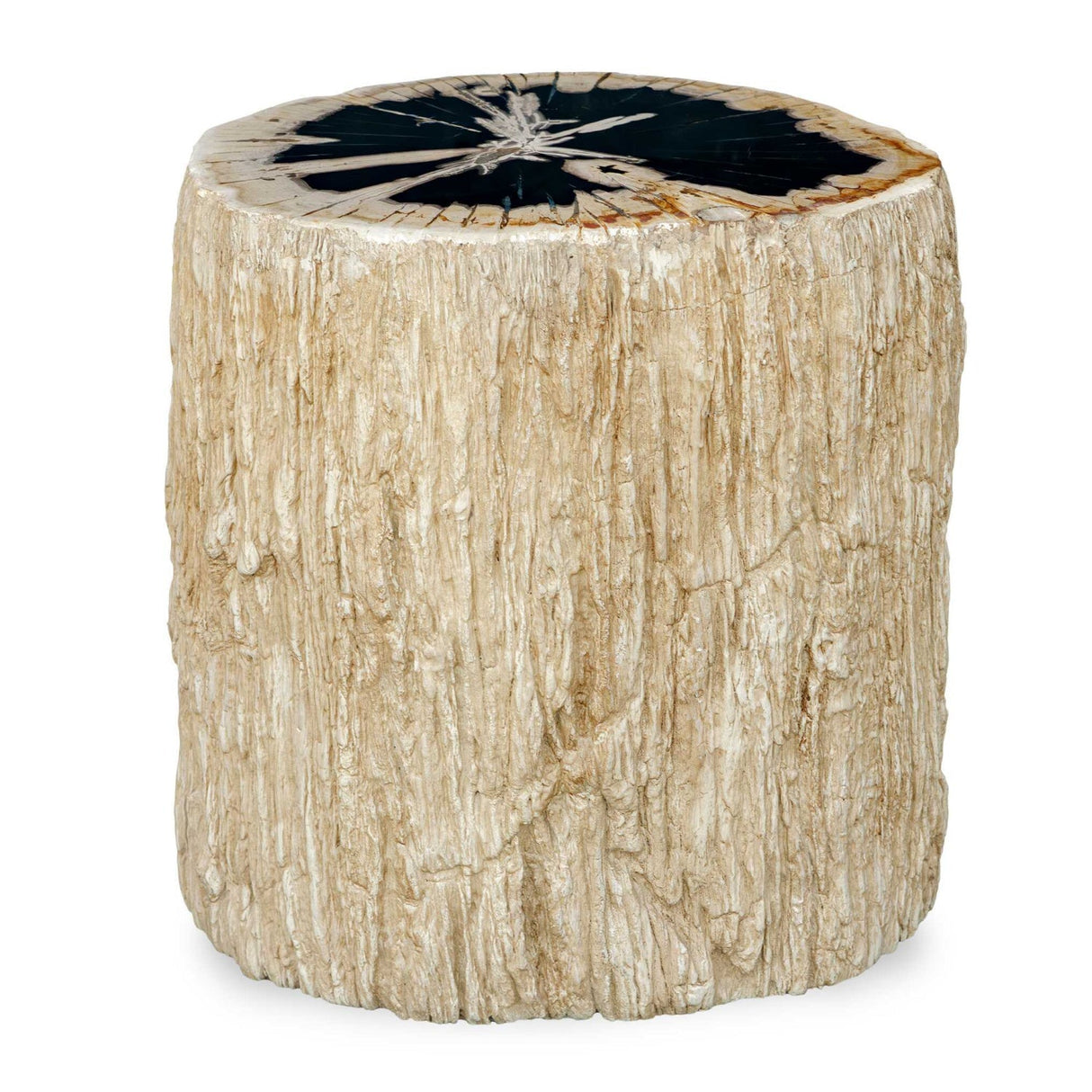 Petrified Wood Indoor/Outdoor Accent Table by Uttermost Arco