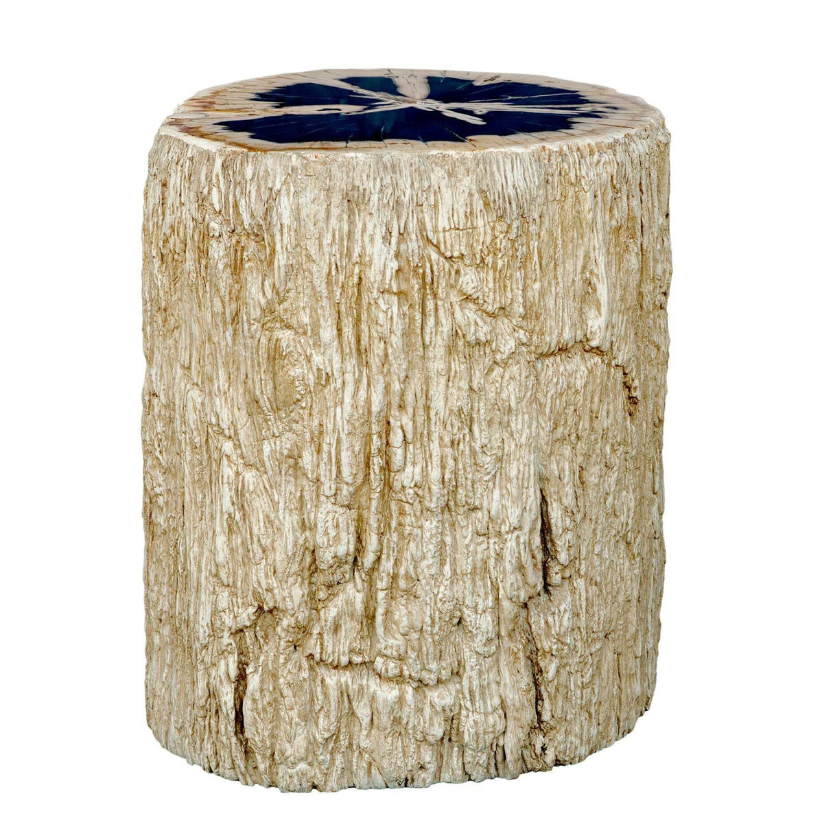 Petrified Wood Indoor/Outdoor Accent Table by Uttermost Arco, alternate view 3