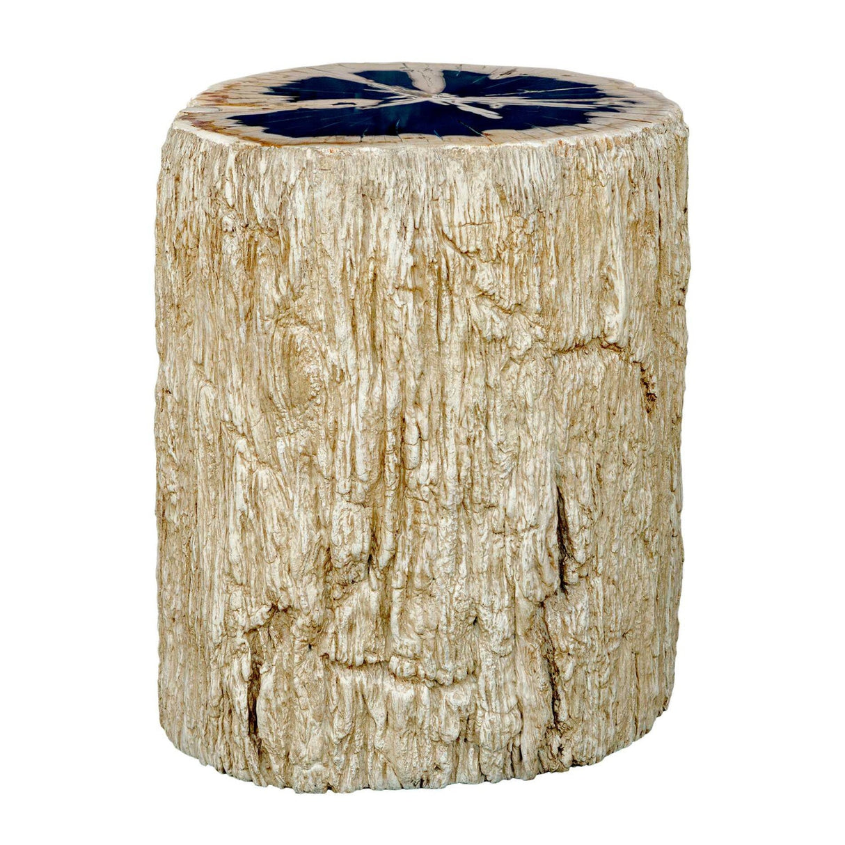 Petrified Wood Indoor/Outdoor Accent Table by Uttermost Arco, alternate view 4
