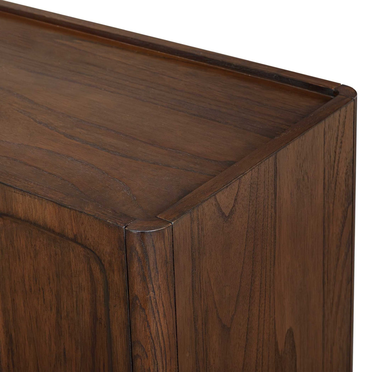 Modern European furniture - Mahogany Wood 2-Door Cabinet - www.oroa.com