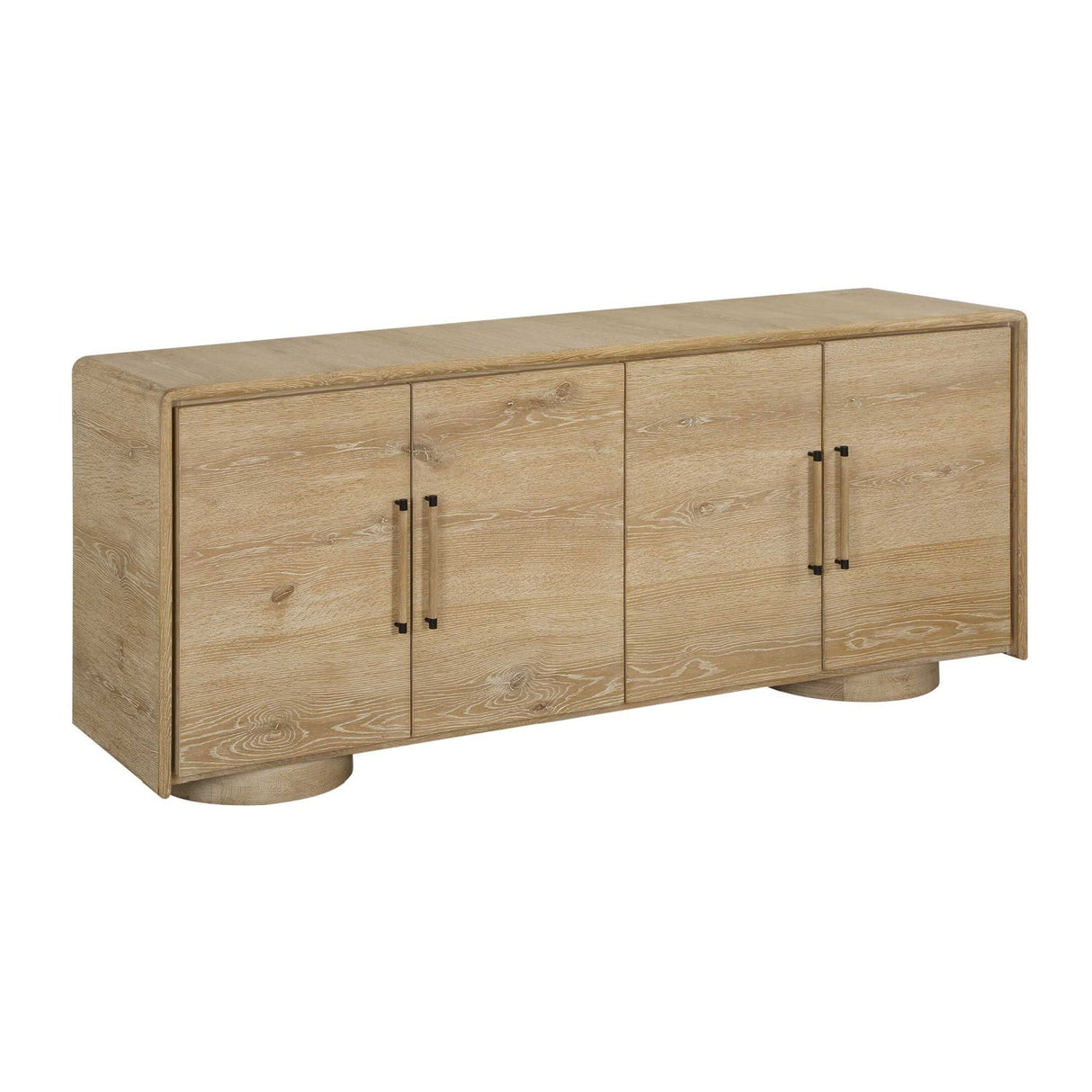 4-Door Oak Cabinet by Uttermost Evanston, alternate view 3