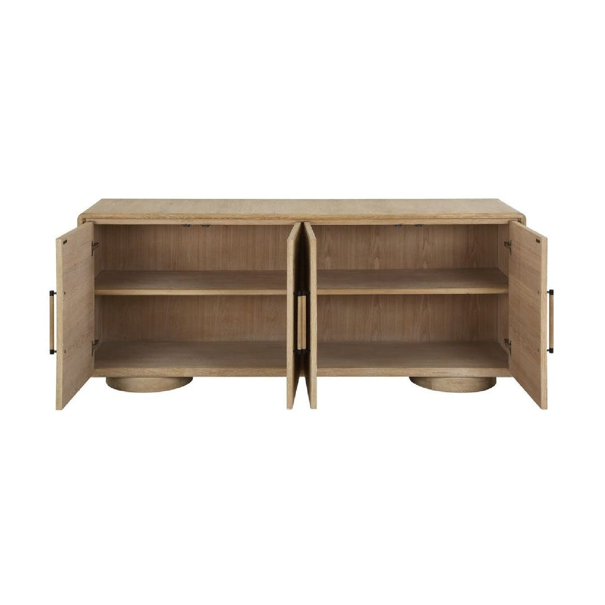 4-Door Oak Cabinet by Uttermost Evanston, alternate view 4