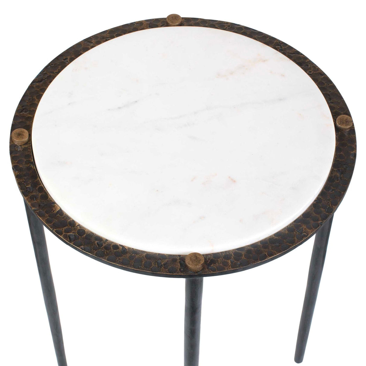 Gray Marble Accent Table by Uttermost Wren, alternate view 4