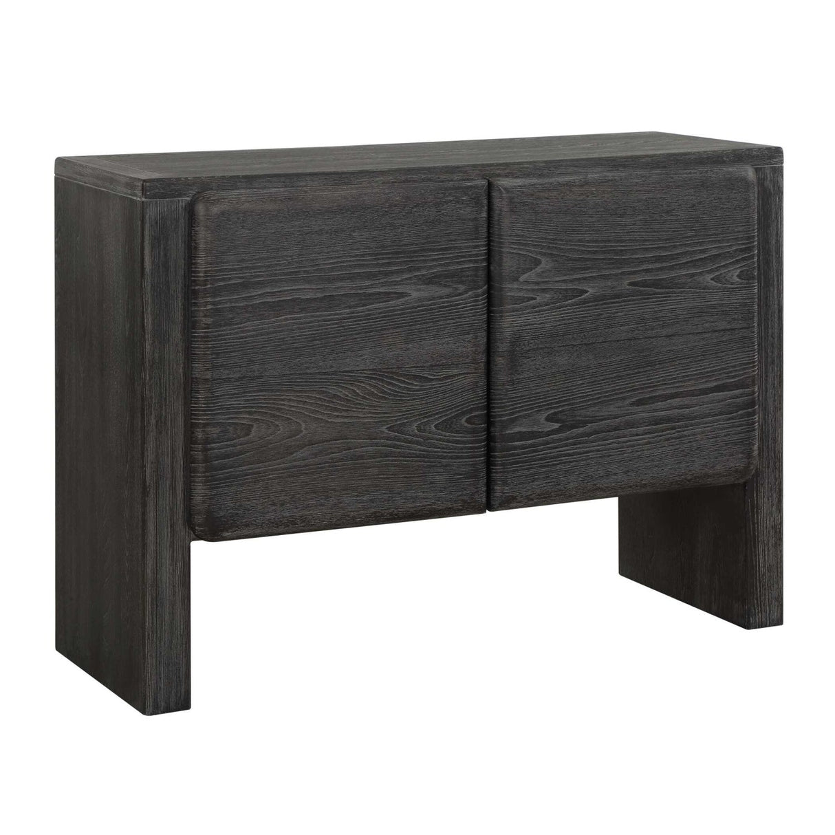 Elm Wood 2-Door Cabinet by Uttermost Bierk, alternate view 4