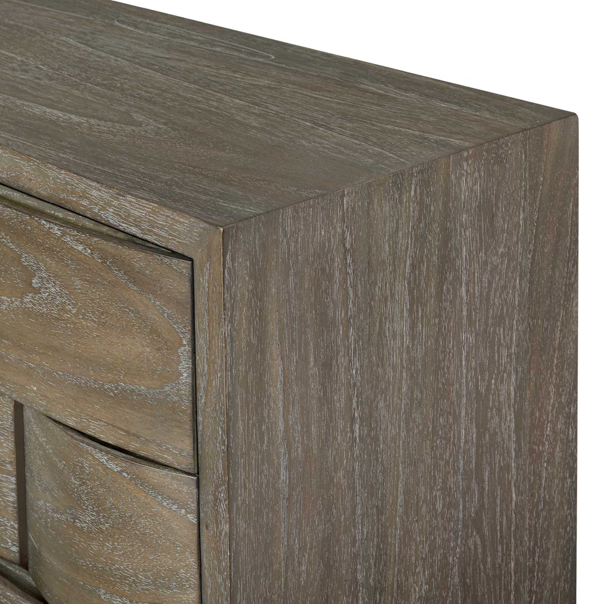 Brown Wooden 4-Drawer Chest by Uttermost Lydon, alternate view 9