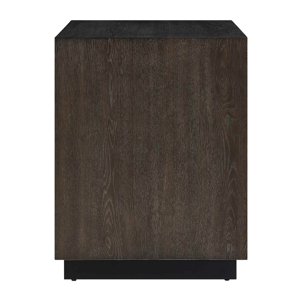 Modern European furniture - Oak Chevron One-Door Cabinet - www.oroa.com