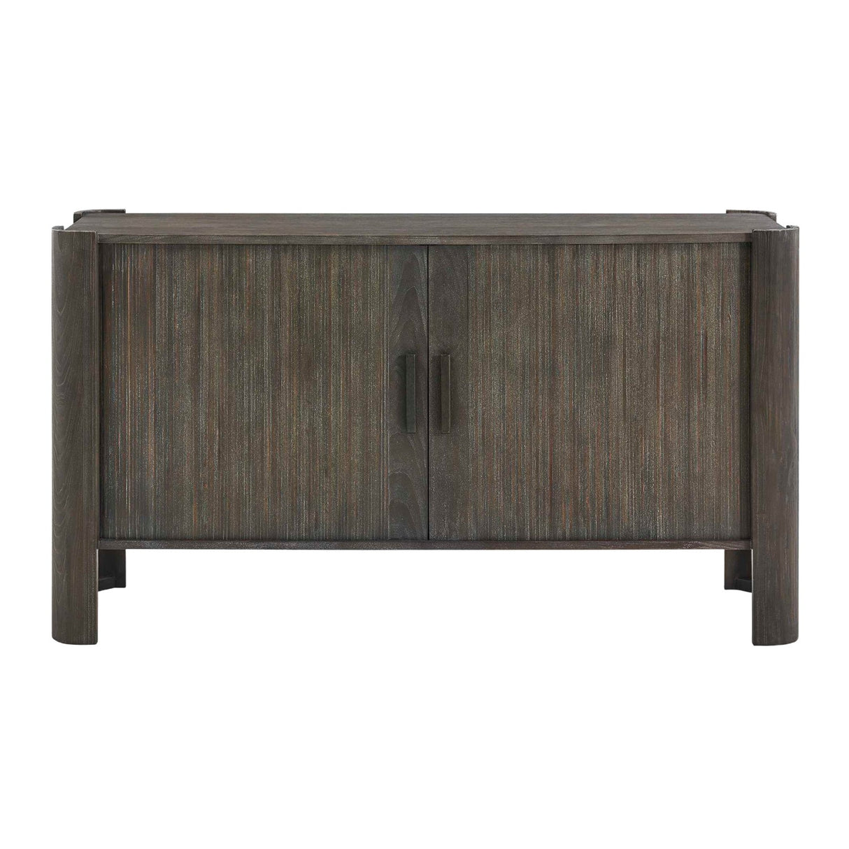 Gray Wooden Sliding Door Cabinet by Uttermost Drury