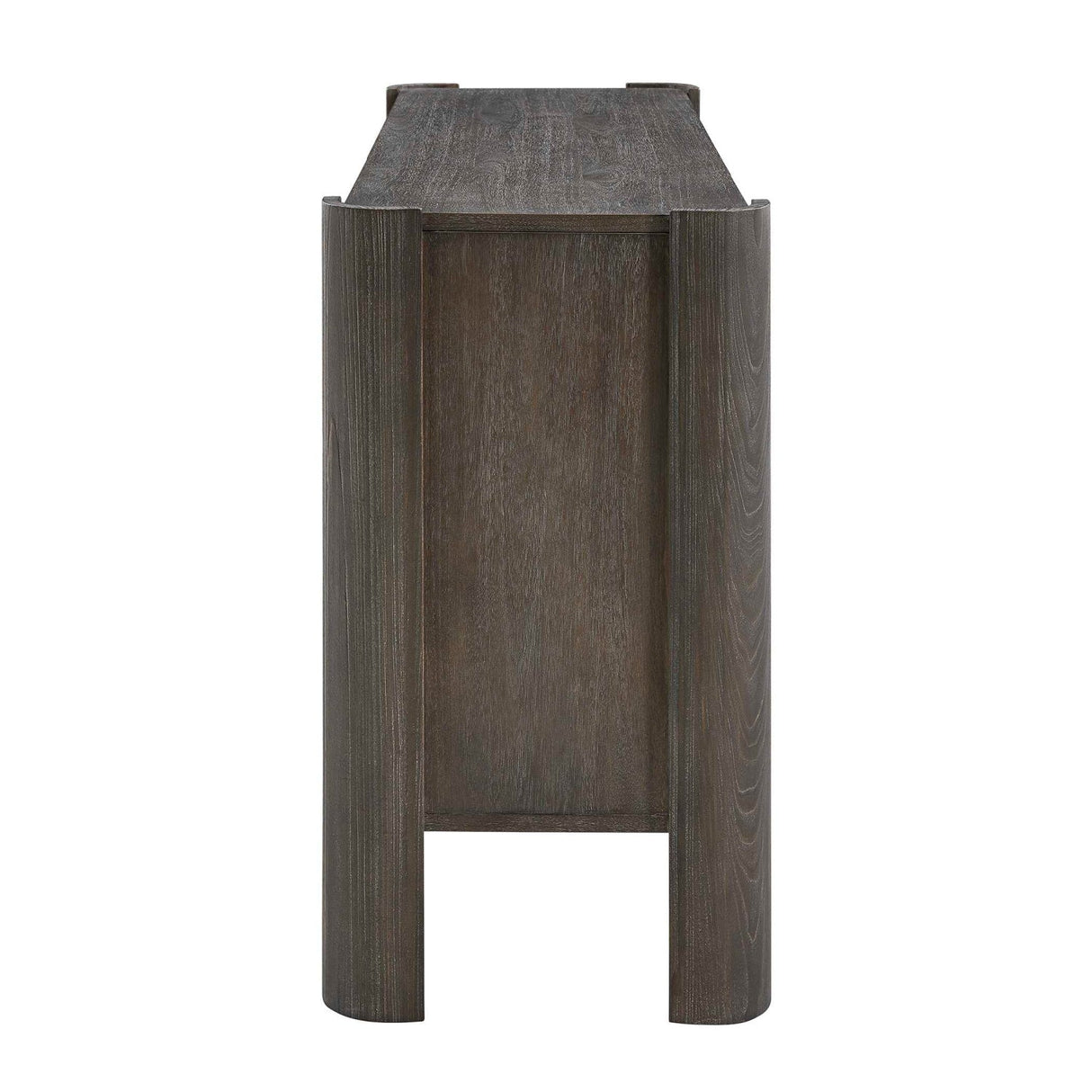 Gray Wooden Sliding Door Cabinet by Uttermost Drury, alternate view 5