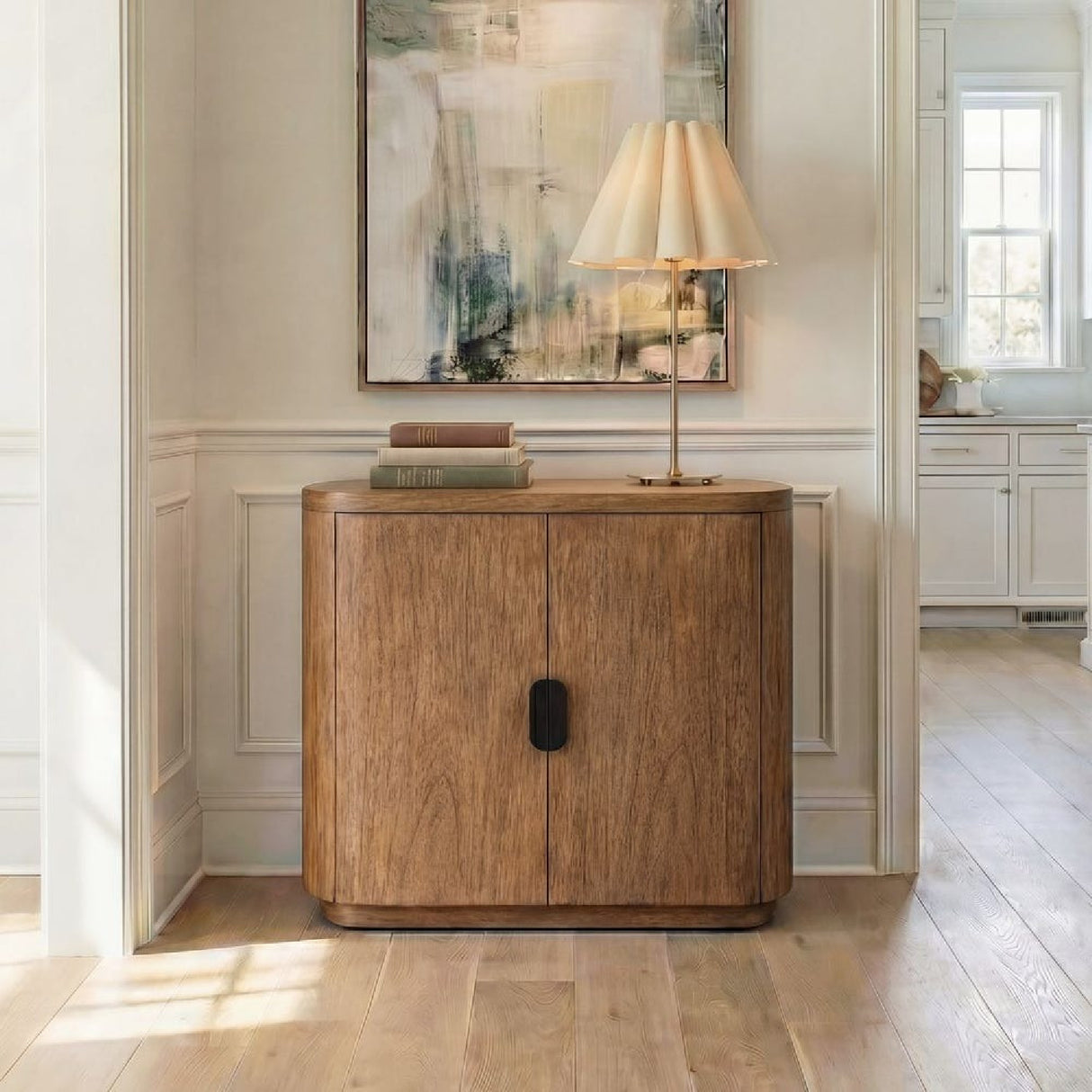 Mindi Wood 2-Door Cabinet | Oroa.com