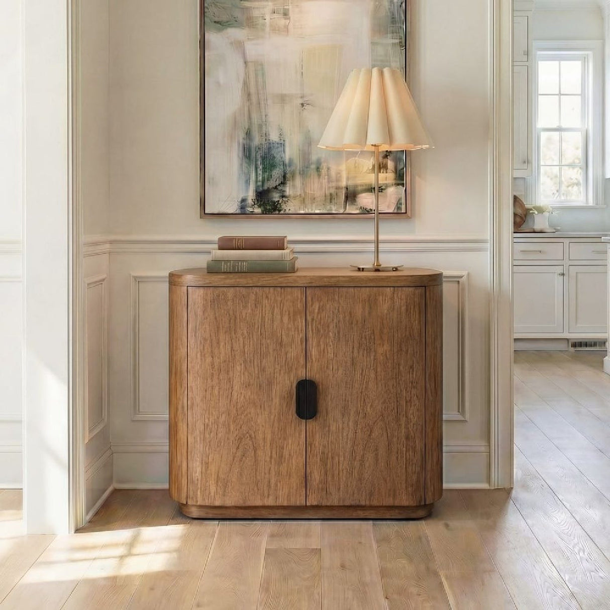 Mindi Wood 2-Door Cabinet by Uttermost Newell, alternate view 2