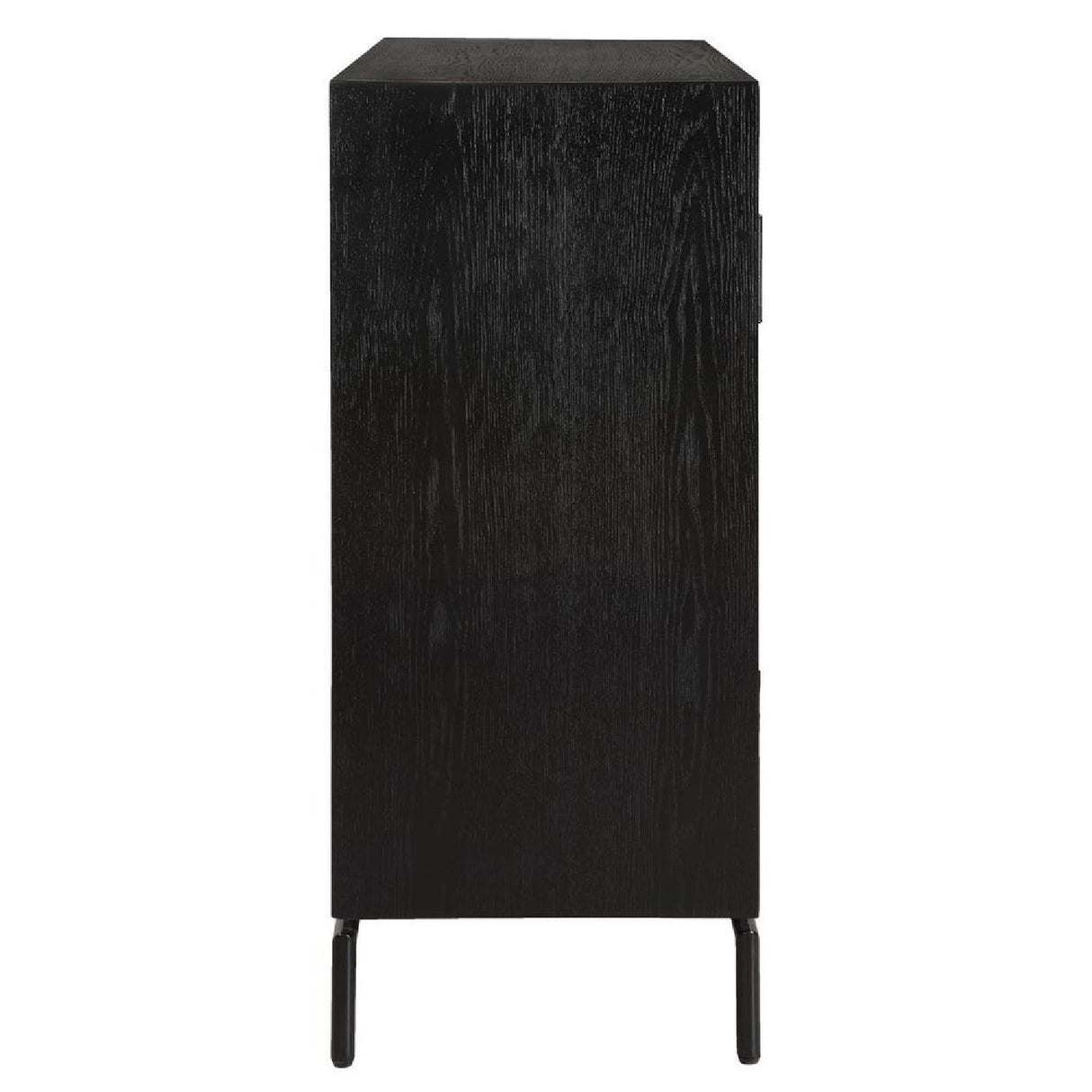 Black Fir Wood 2-Door Cabinet by Uttermost Briseis, alternate view 6