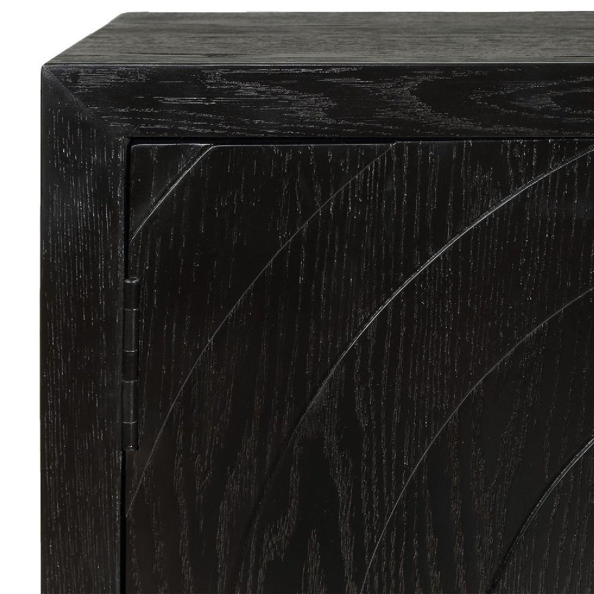 Black Fir Wood 2-Door Cabinet by Uttermost Briseis, alternate view 9
