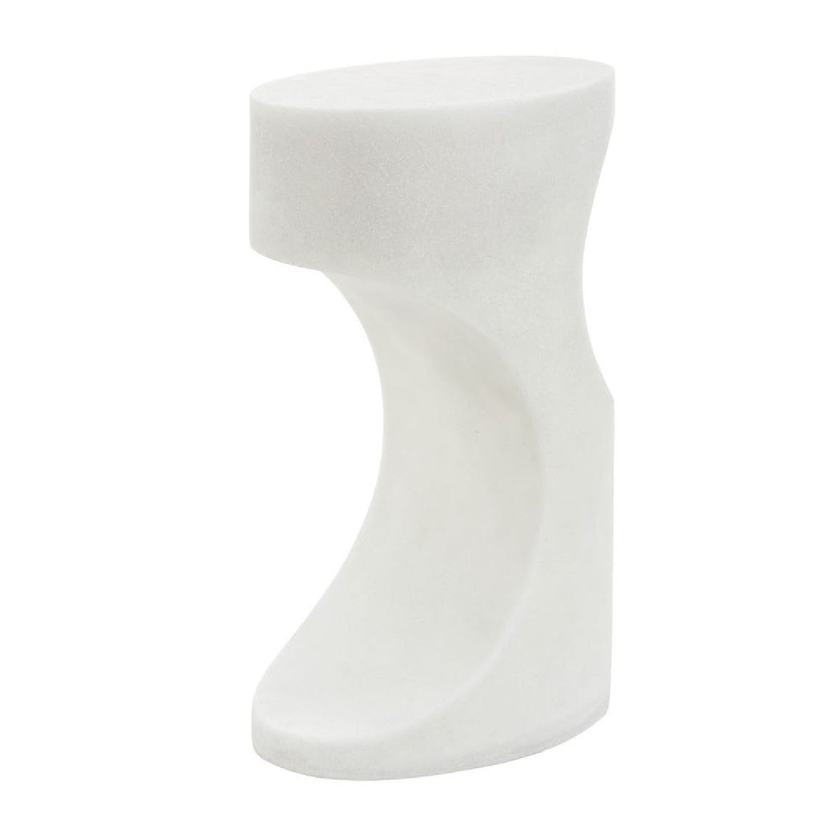 White Stone Indoor/Outdoor Accent Table by Uttermost Stevie, alternate view 4
