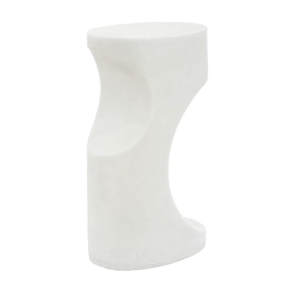 White Stone Indoor/Outdoor Accent Table by Uttermost Stevie, alternate view 3