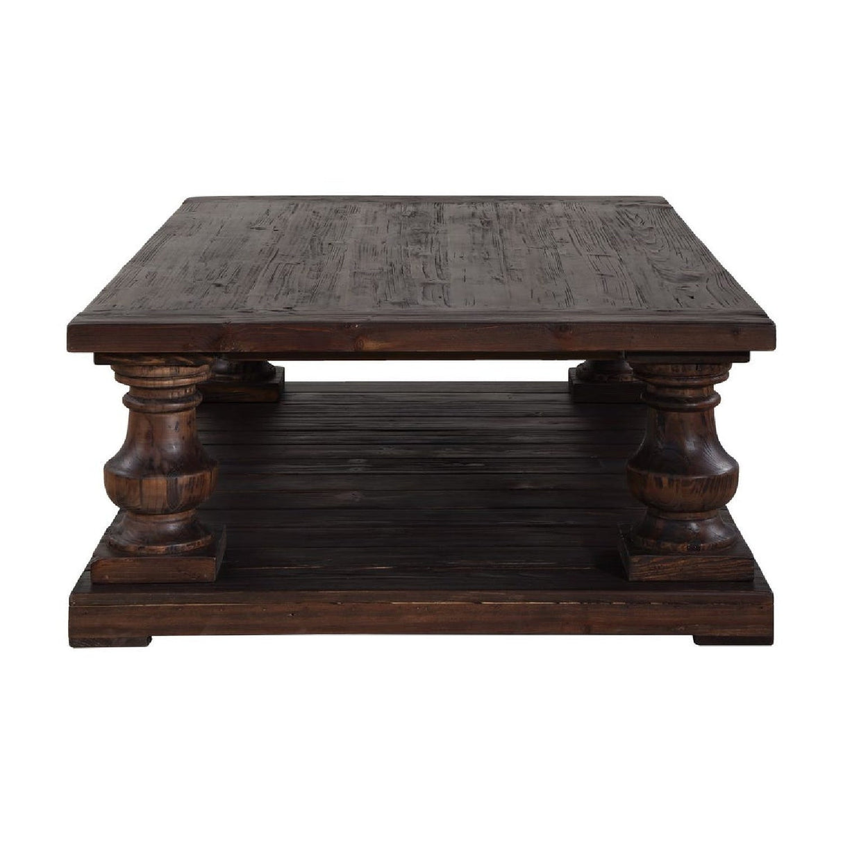 Dark Fir Wood Coffee Table by Uttermost Stratford, alternate view 4