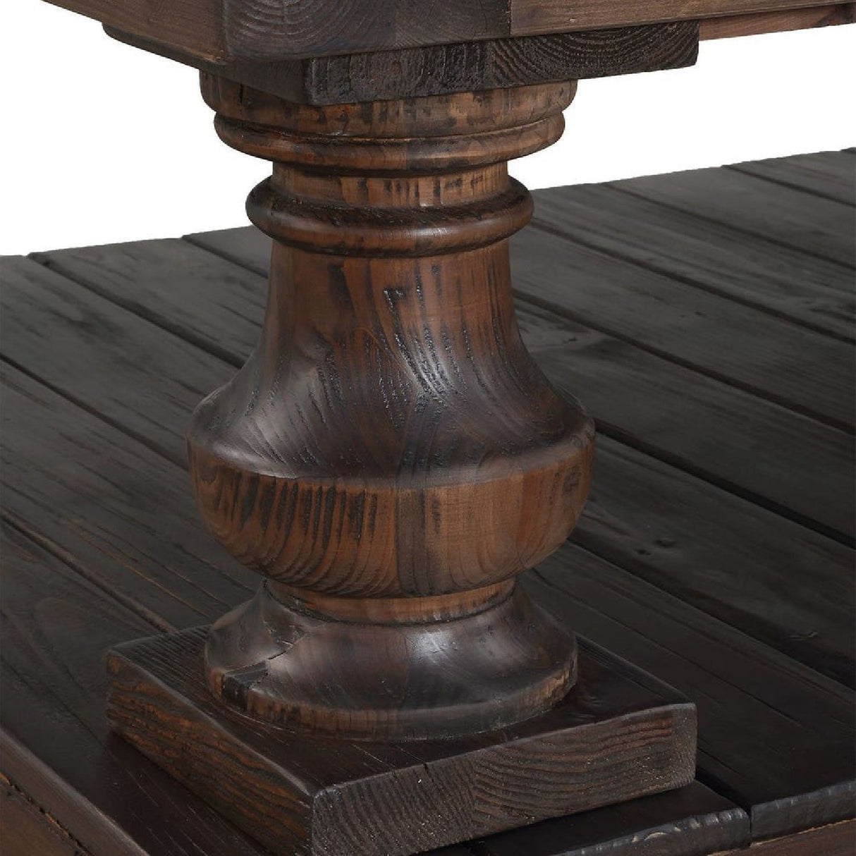 Dark Fir Wood Coffee Table by Uttermost Stratford, alternate view 6