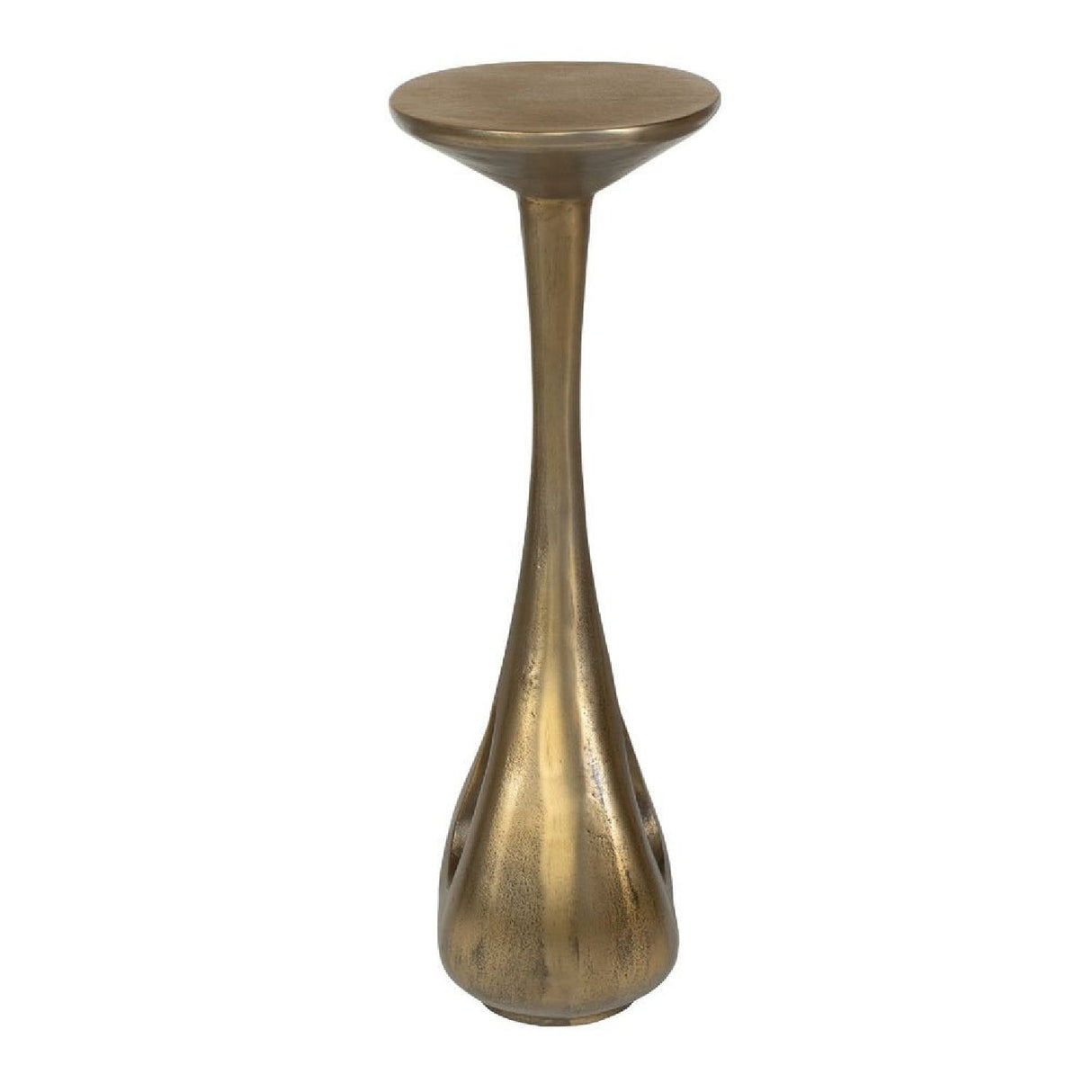 Antique Brass Indoor/Outdoor Accent Table by Uttermost Tolstoy, alternate view 4