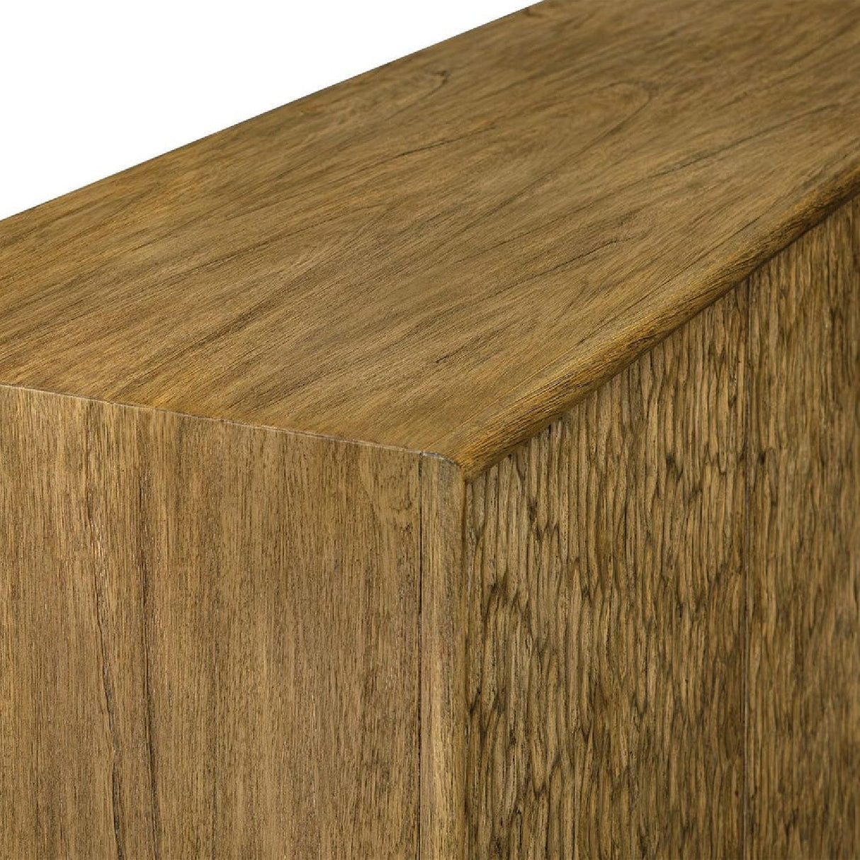 Natural Mindi Wood 4-Door Cabinet by Uttermost Stevenson, alternate view 7