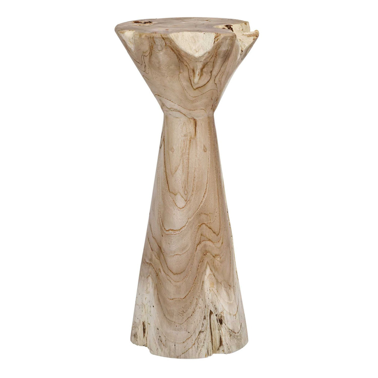 Hourglass Teak Indoor/Outdoor Drink Table by Uttermost Coastwood, alternate view 3