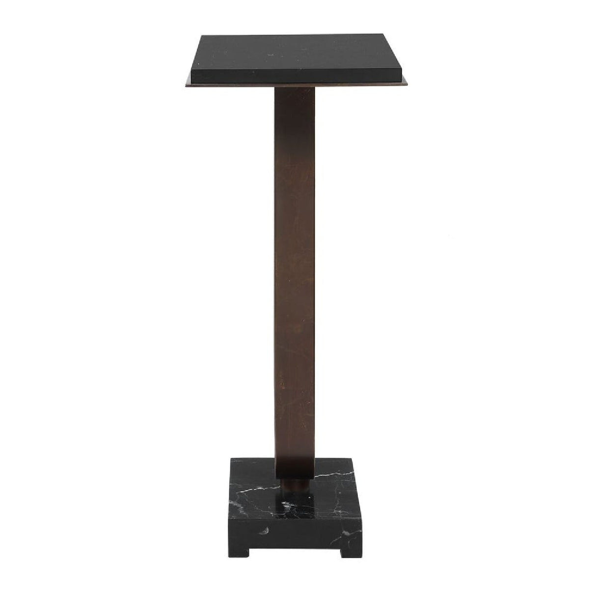 Black Marble Side Table by Uttermost Galloway, alternate view 3