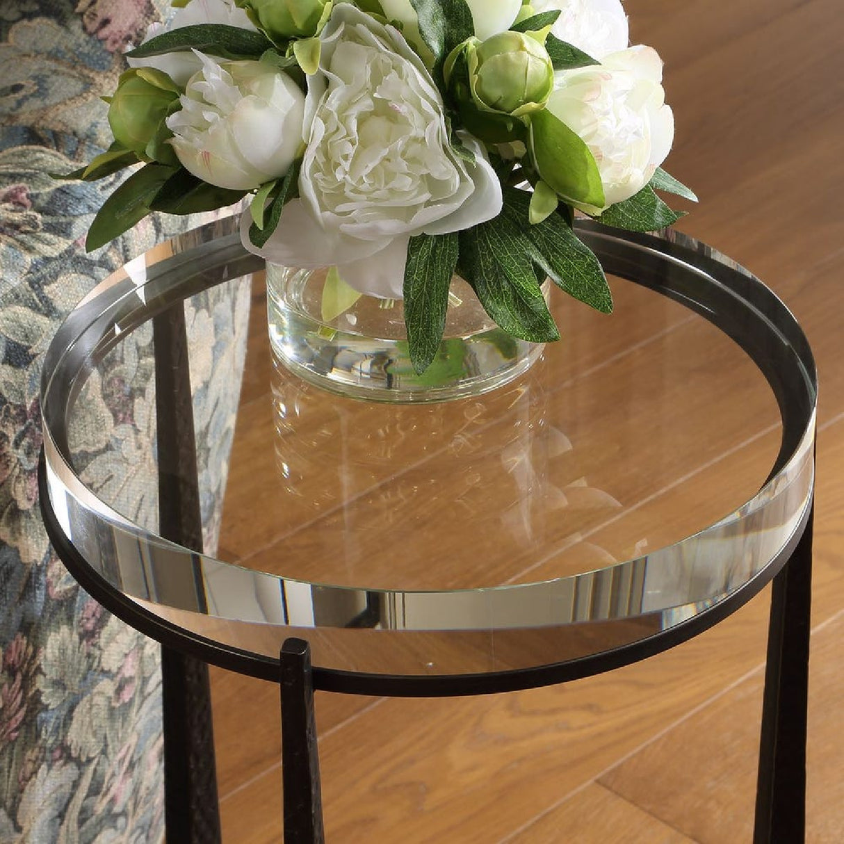 Crystal Top Accent Table | Uttermost Midas