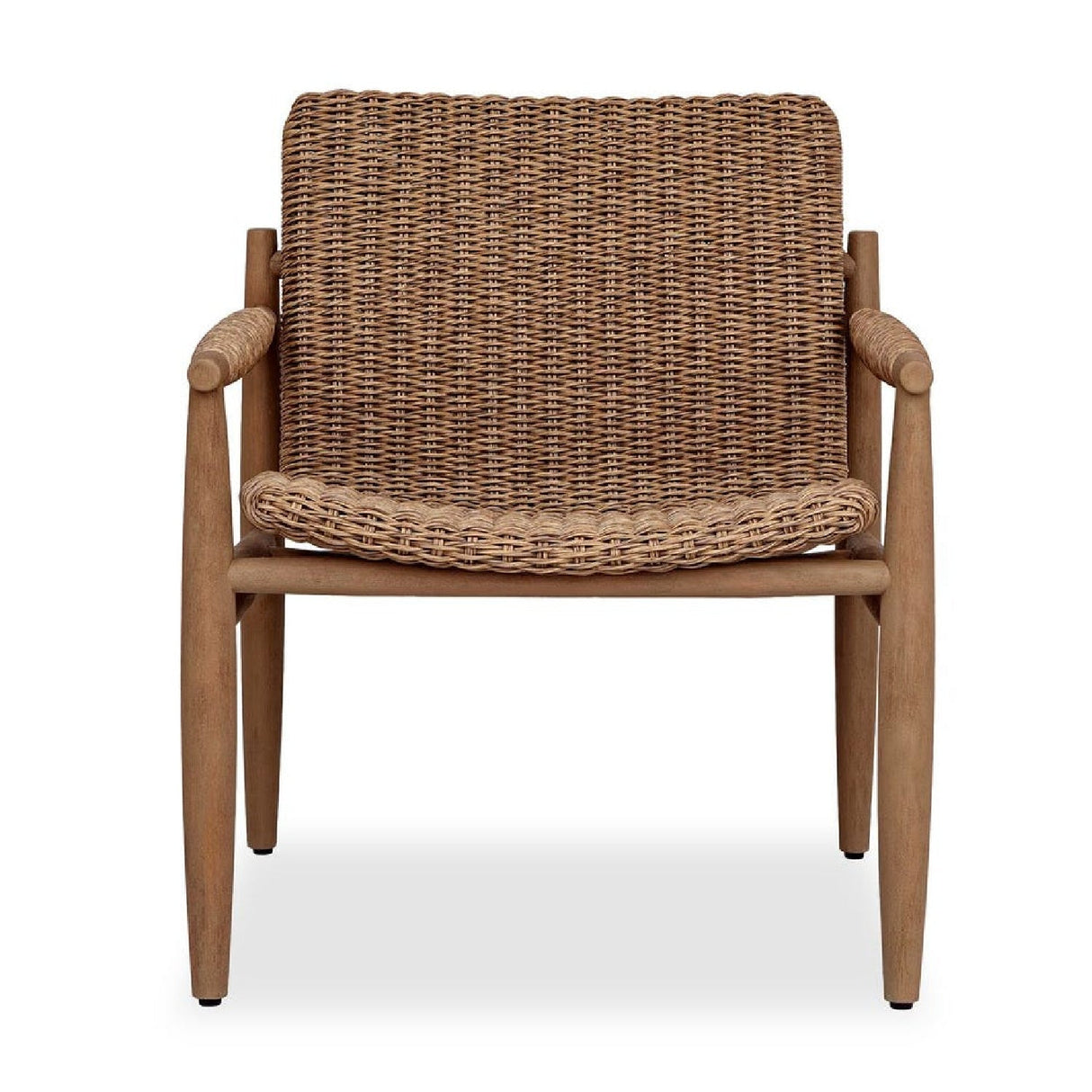 Wicker Scooped Outdoor Lounge Chair by Uttermost Sumba