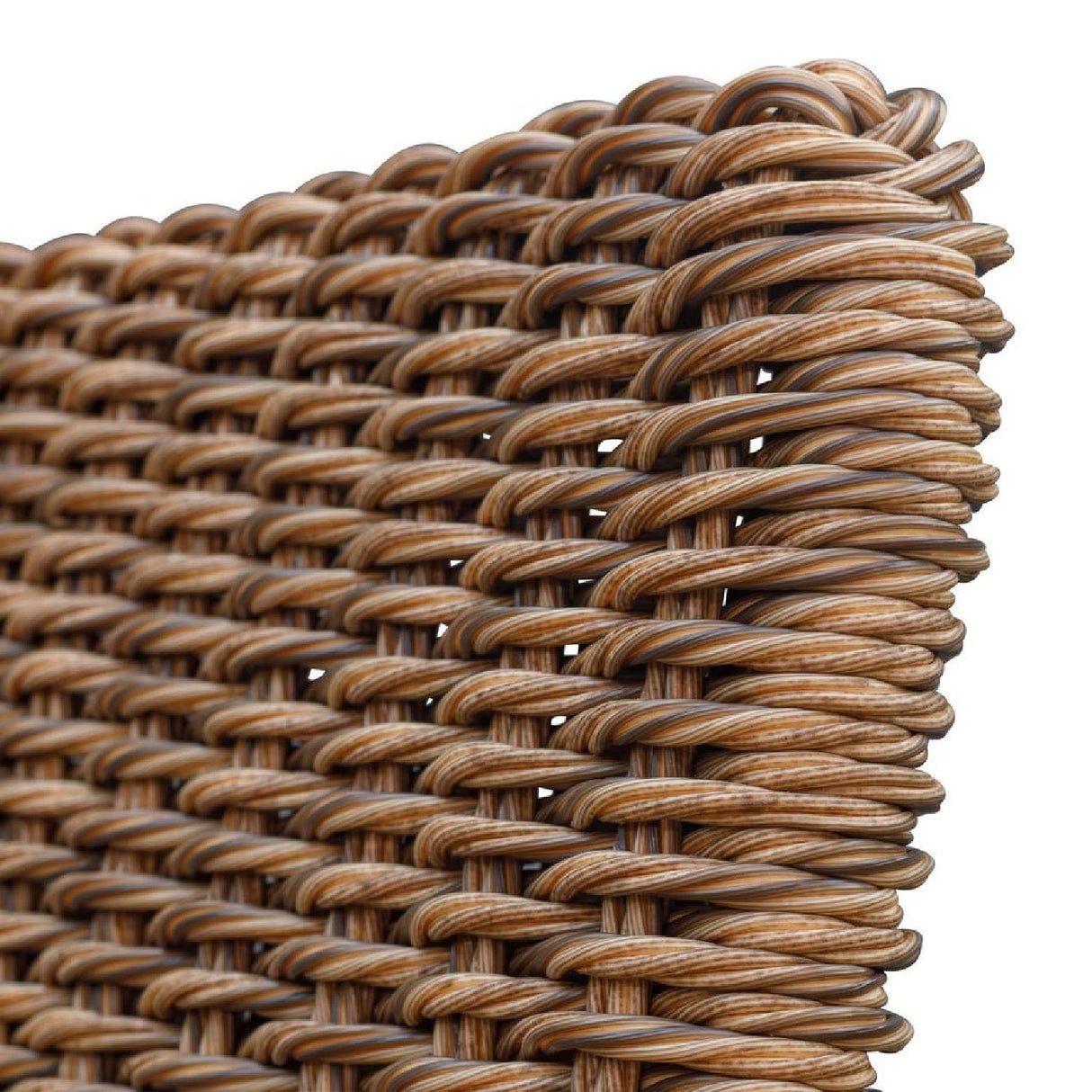 Wicker Scooped Outdoor Lounge Chair by Uttermost Sumba, alternate view 8