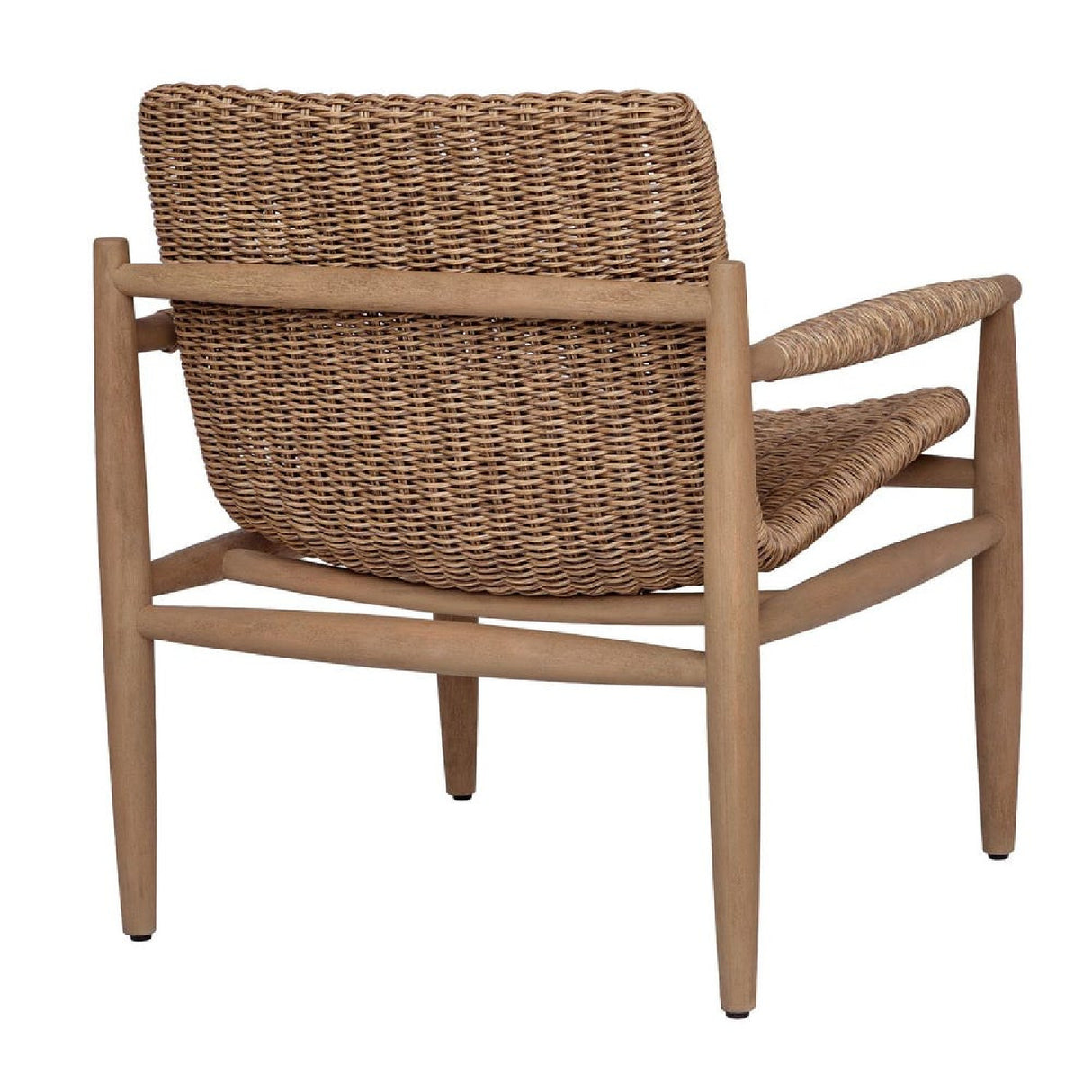 Wicker Scooped Outdoor Lounge Chair | Oroa.com