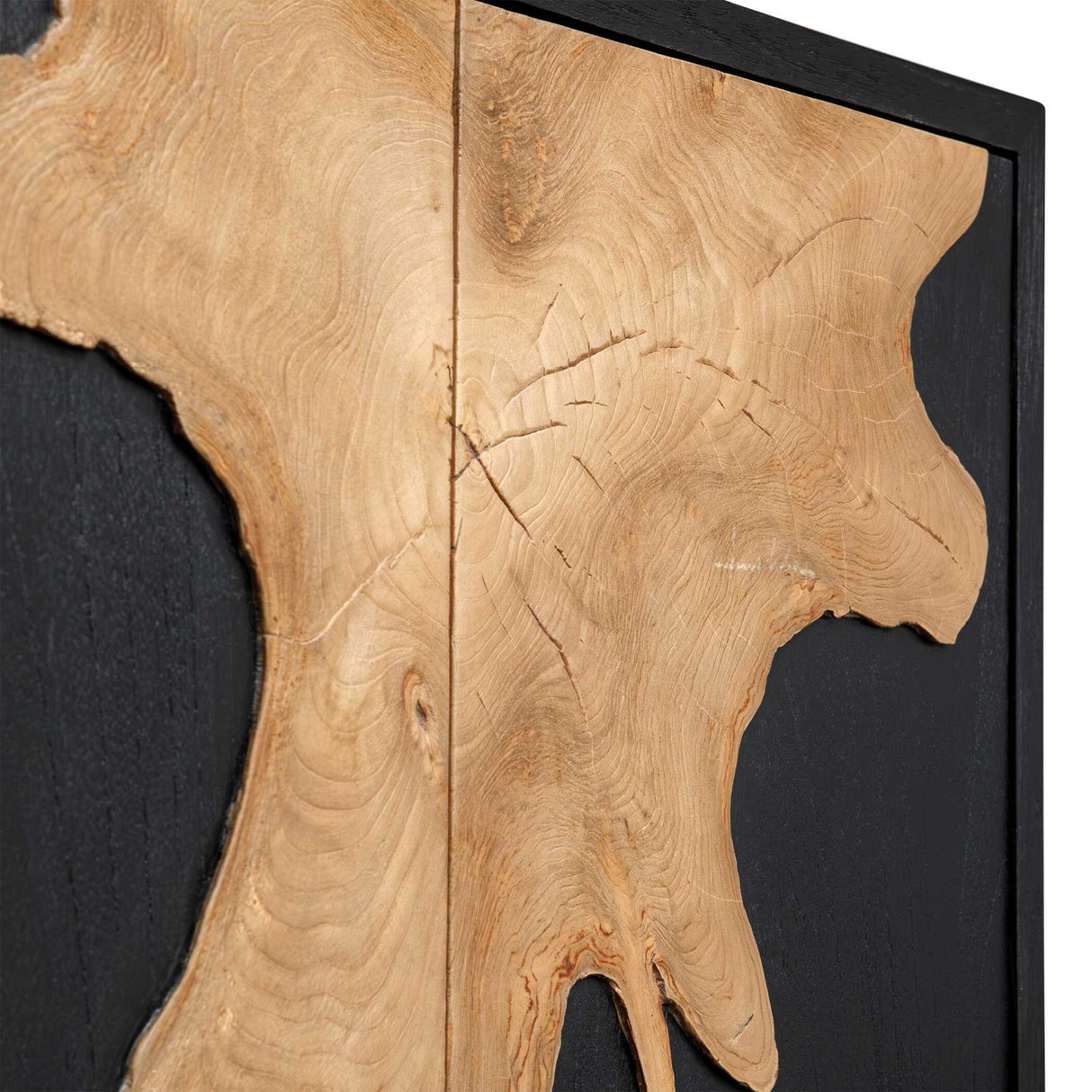 Black Wooden 2-Door Cabinet by Uttermost Andrei, alternate view 8