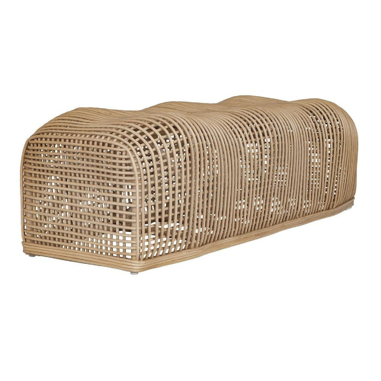 Natural Rattan Bench by Uttermost Tino, alternate view 4