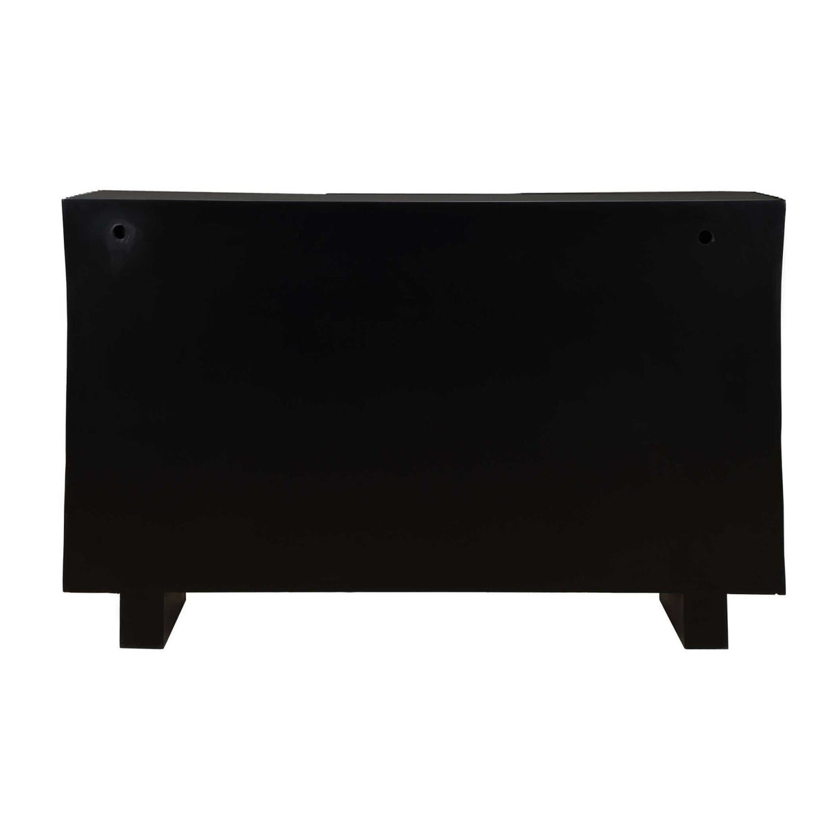 Black Carved Wooden 3-Door Cabinet by Uttermost Mercado, alternate view 6