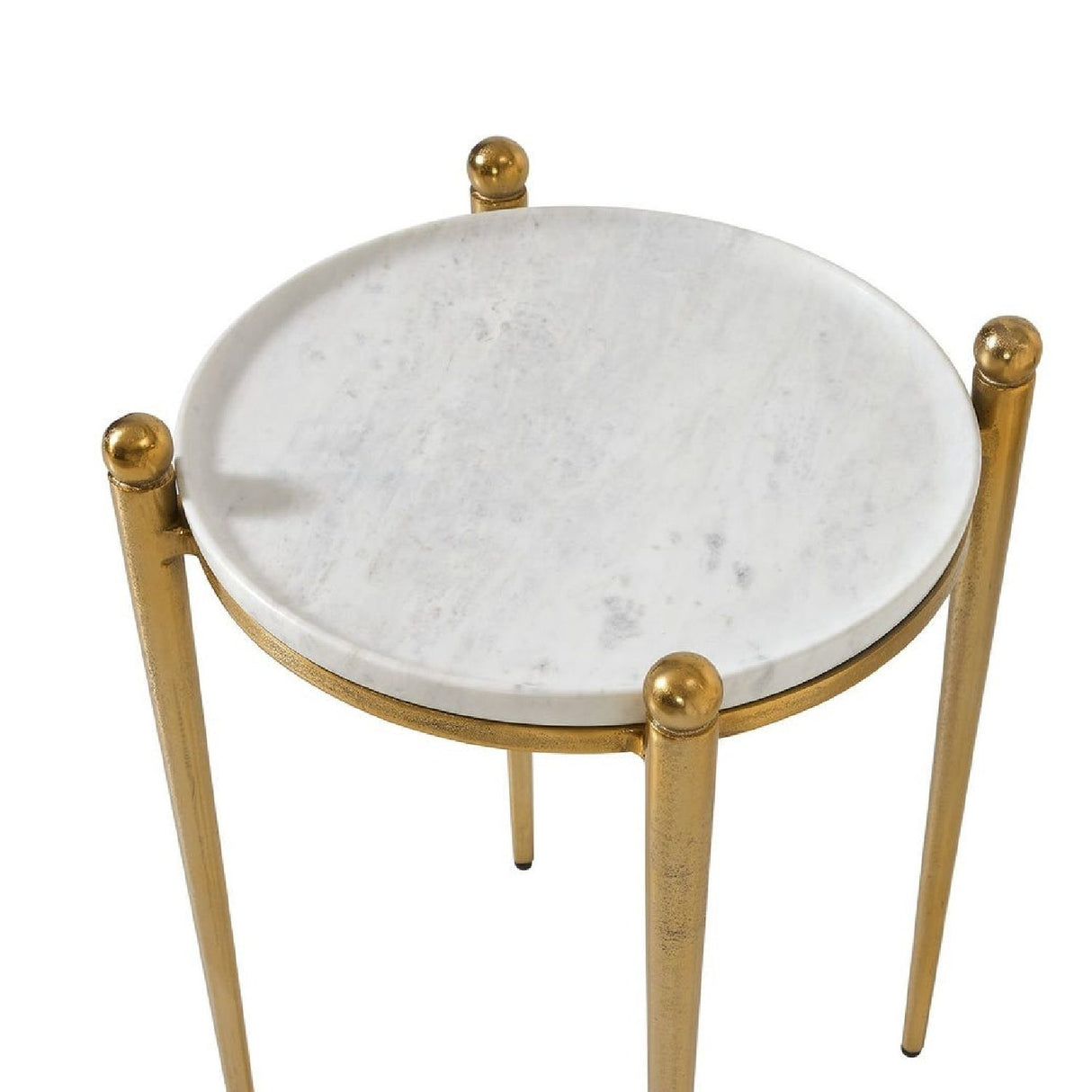 Cast Aluminum Round Accent Table | Uttermost Nahunta - www.oroa.com