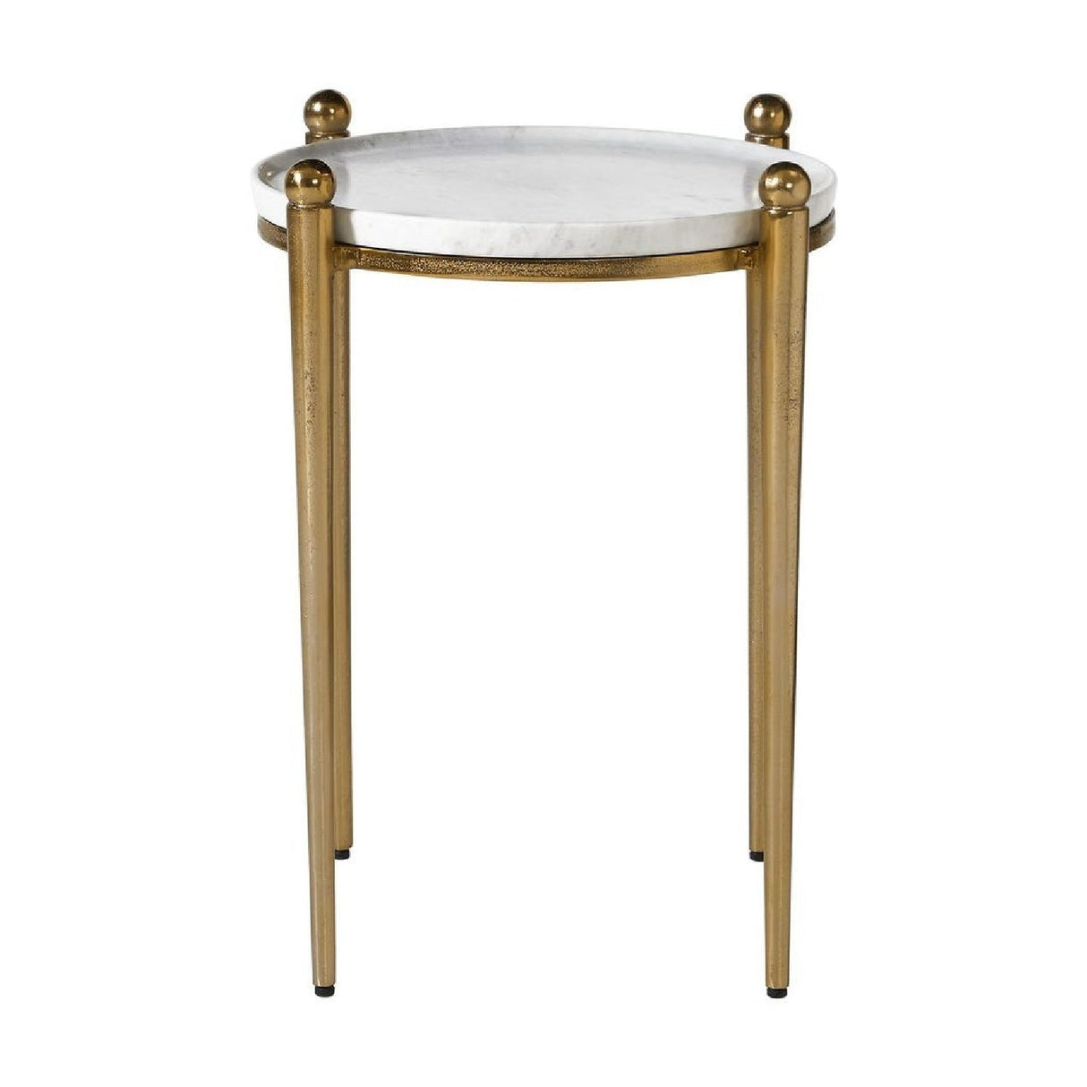Cast Aluminum Round Accent Table | Uttermost Nahunta - www.oroa.com