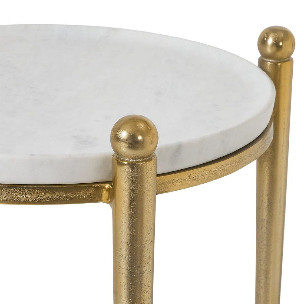 Cast Aluminum Round Accent Table | Uttermost Nahunta - www.oroa.com