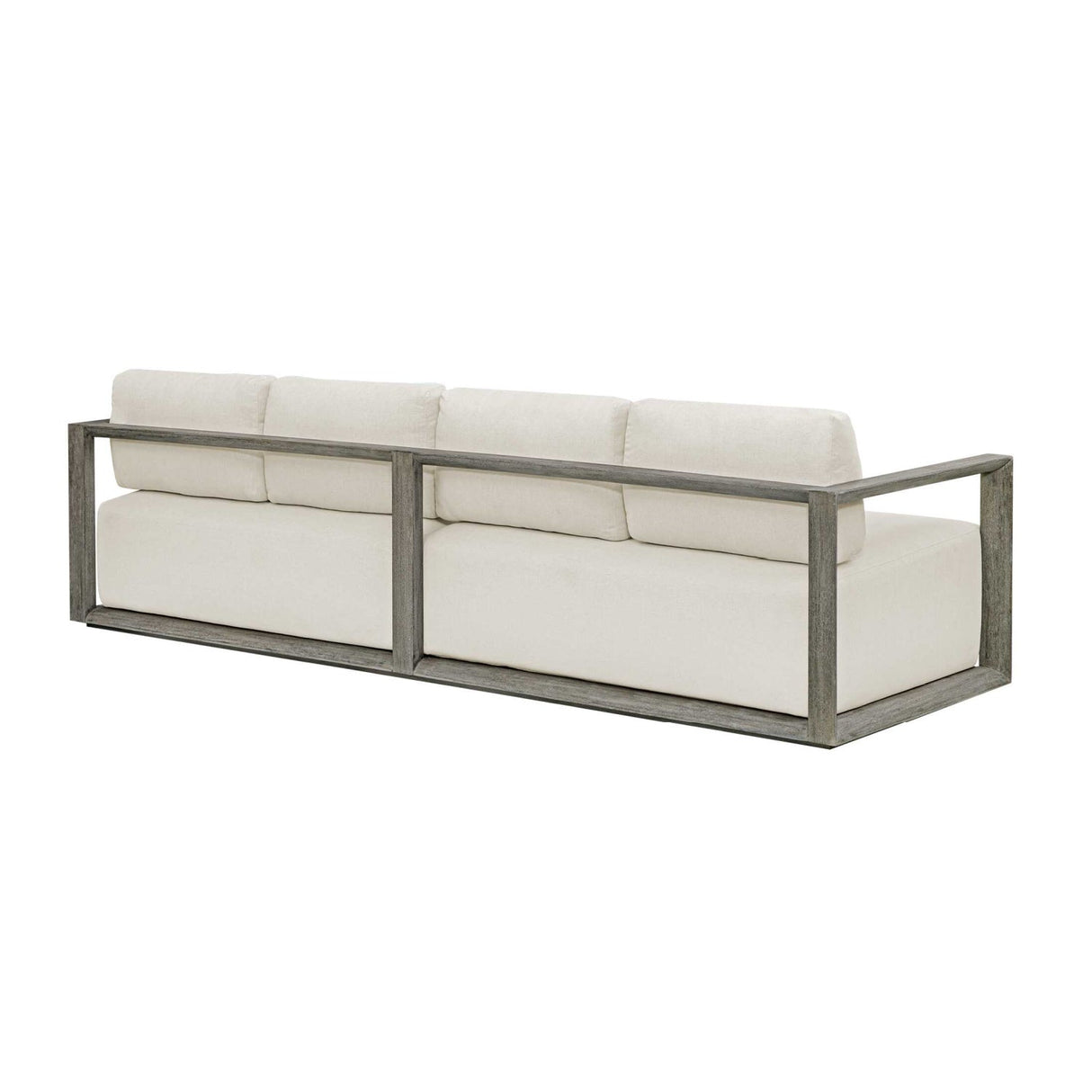 Gray Mahogany Outdoor 4-Seater Sofa by Uttermost Remsen, alternate view 5