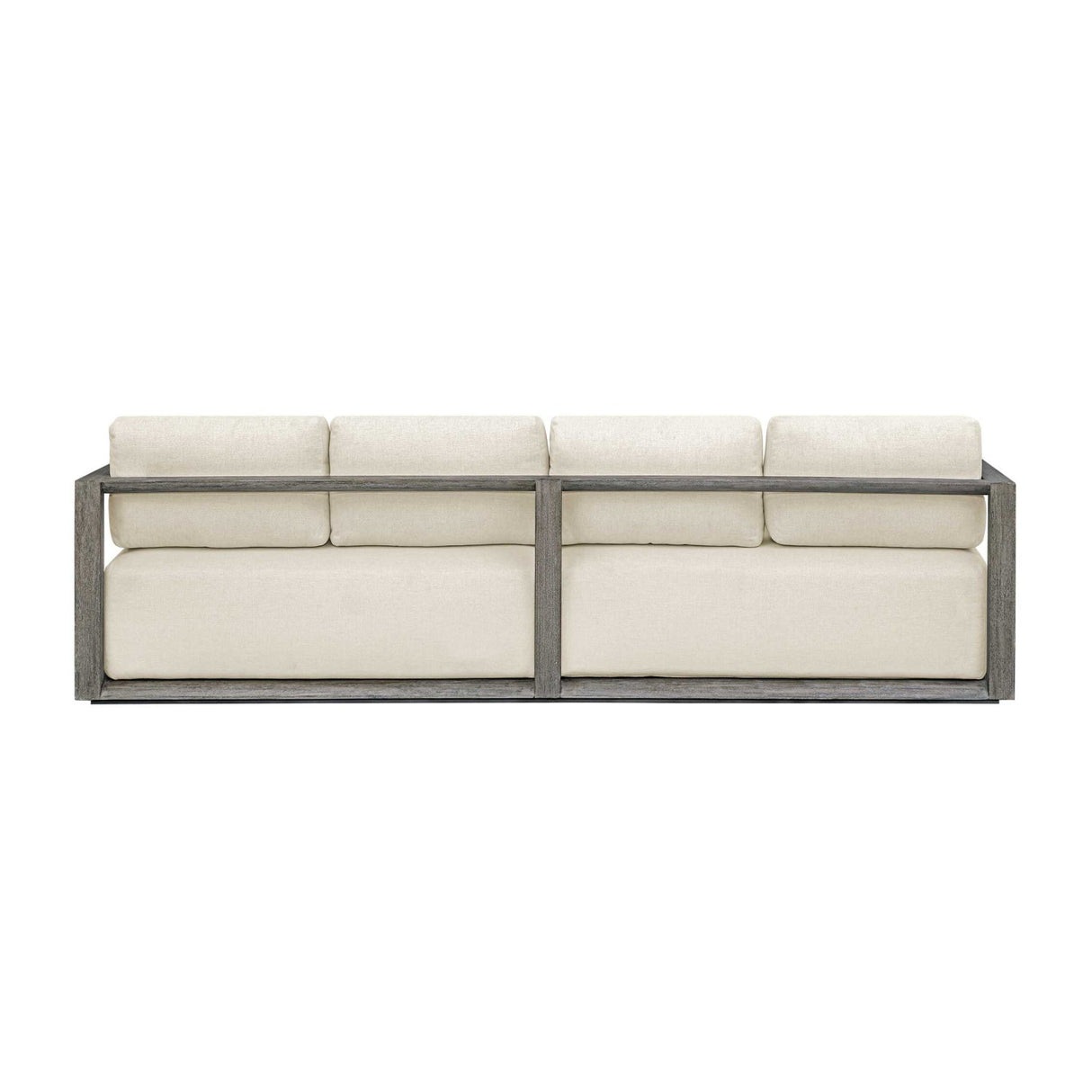 Gray Mahogany Outdoor 4-Seater Sofa by Uttermost Remsen, alternate view 6