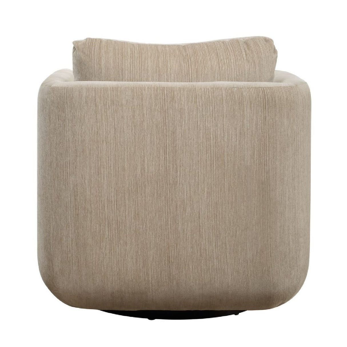 Modern European furniture - Chenille Rounded Swivel Chair - www.oroa.com