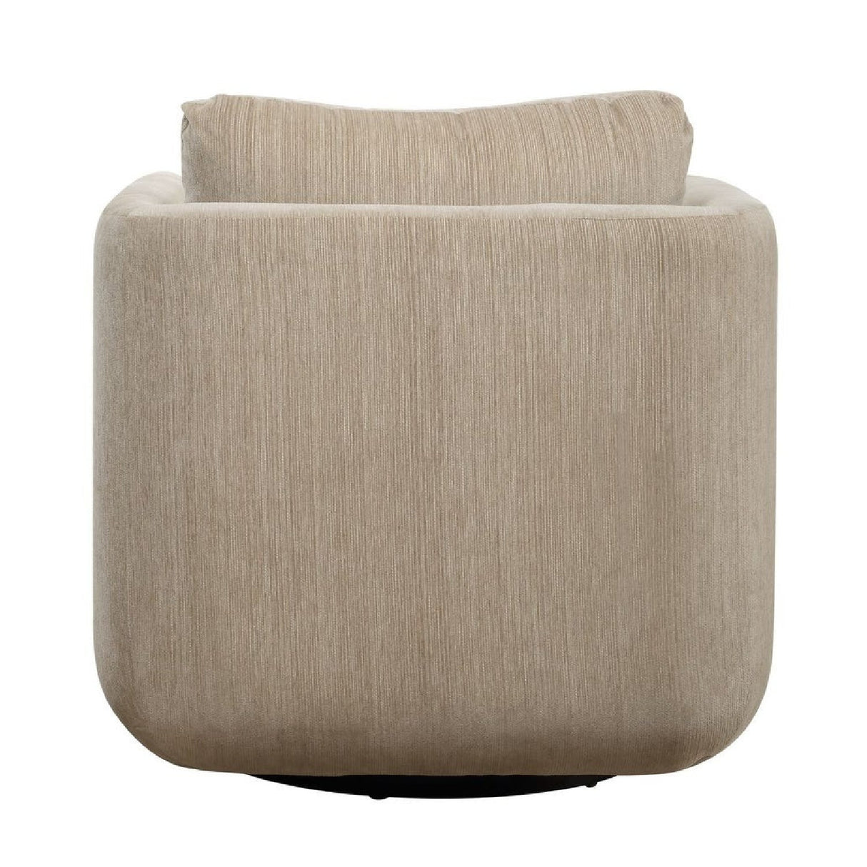 Modern European furniture - Chenille Rounded Swivel Chair - www.oroa.com
