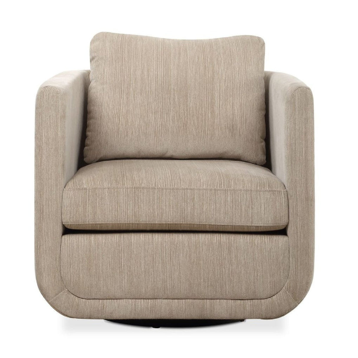 Modern European furniture - Chenille Rounded Swivel Chair - www.oroa.com