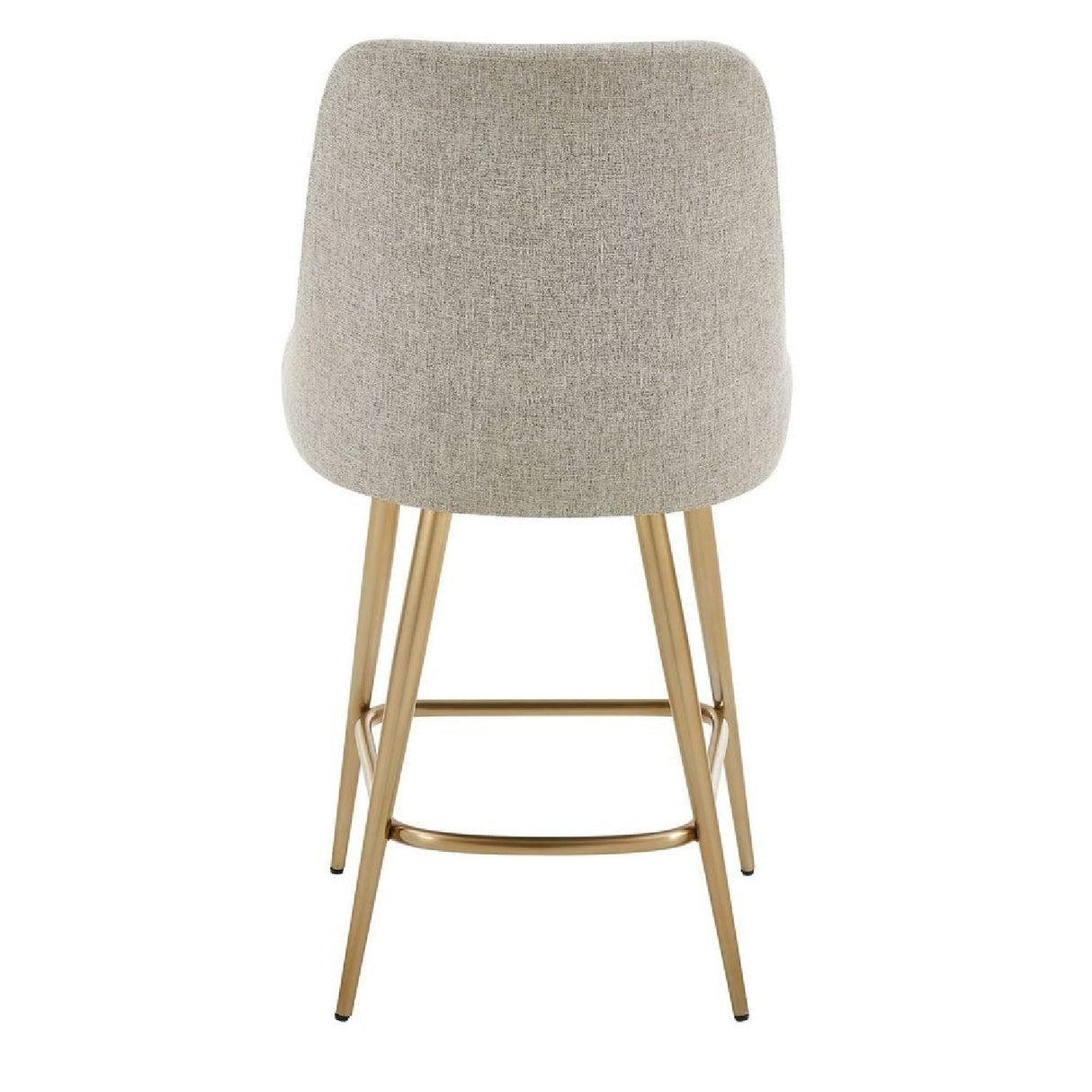 Taupe Fabric Counter Stool by Uttermost Bramwell, alternate view 6