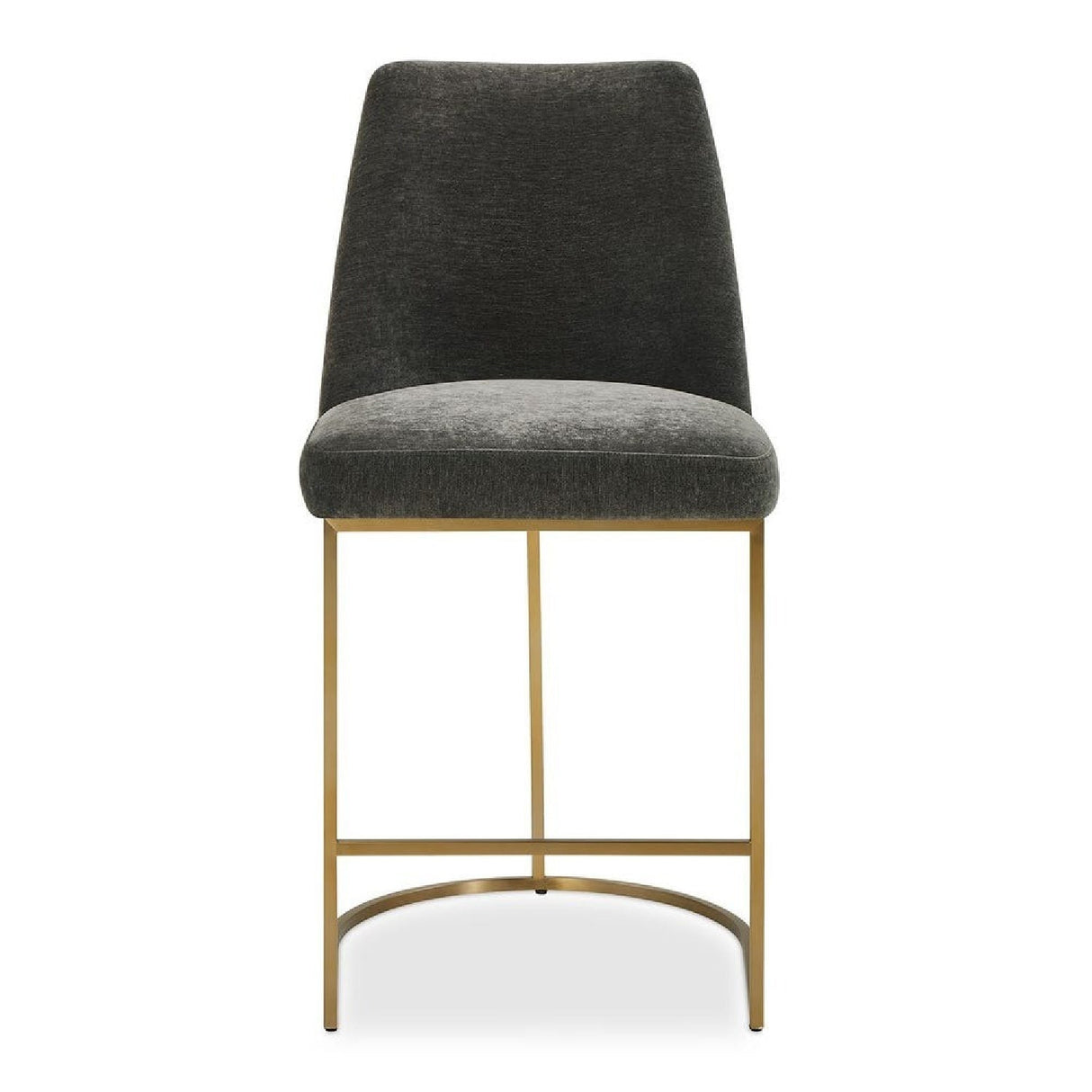 Gray Velvet Counter Stool by Uttermost Hanni, alternate view 3