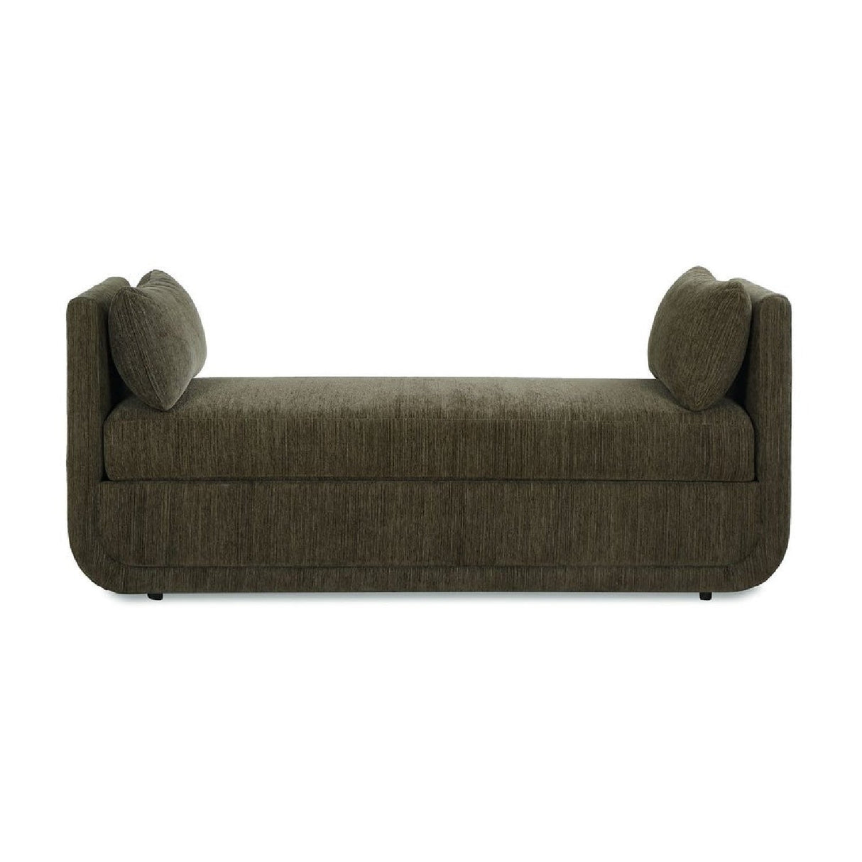 Textured Chenille Oversized Bench by Uttermost Abound